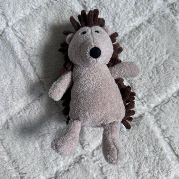 Jellycat | Brown and Cream Noodle Hedgehog | Size 5" - Picture 2 of 6